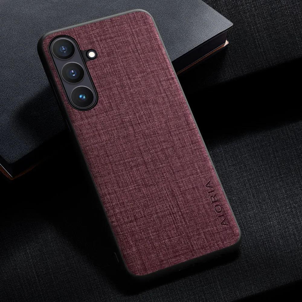 Premium Cloth Texture Simple Design Phone Case Cover
