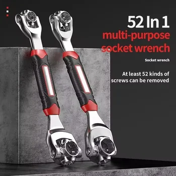 52 in 1 Tools Socket Works Universal Ratchet 1