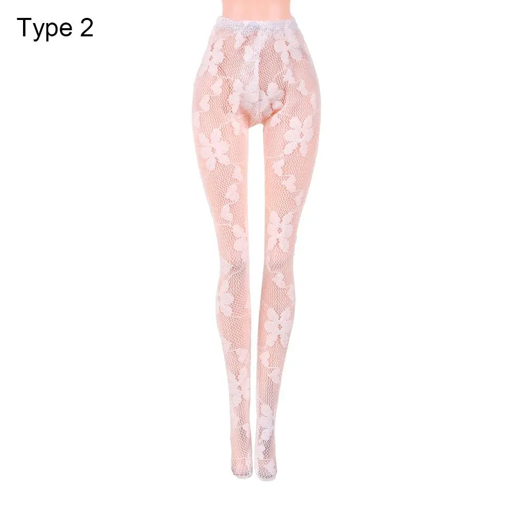 Puppe Seiden strümpfe Mini Netz strumpfhose Puppen Zubehör Strumpfhosen Höschen elastische Leggings Hosen Socken für 1/6 Puppe/30cm Puppe – Detail 11