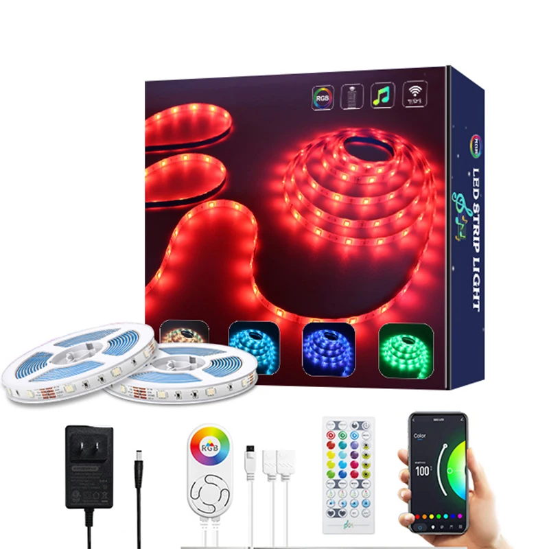 

12v WIFI Smart Voice Control Colorful Light Bar Waterproof Christmas Decoration LED Light Bar for Home Hotel Bar