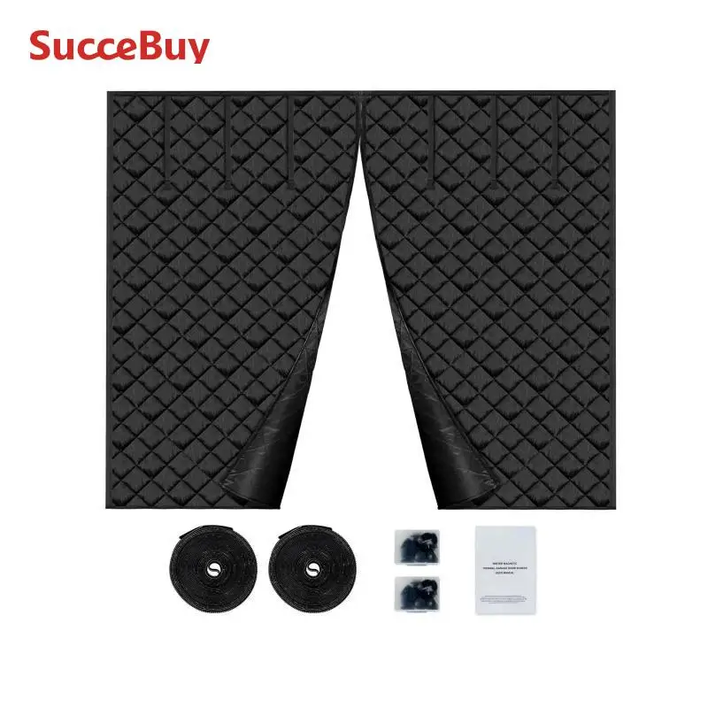 Thermal Insulated Garage Door Screen with Magnetic Closure