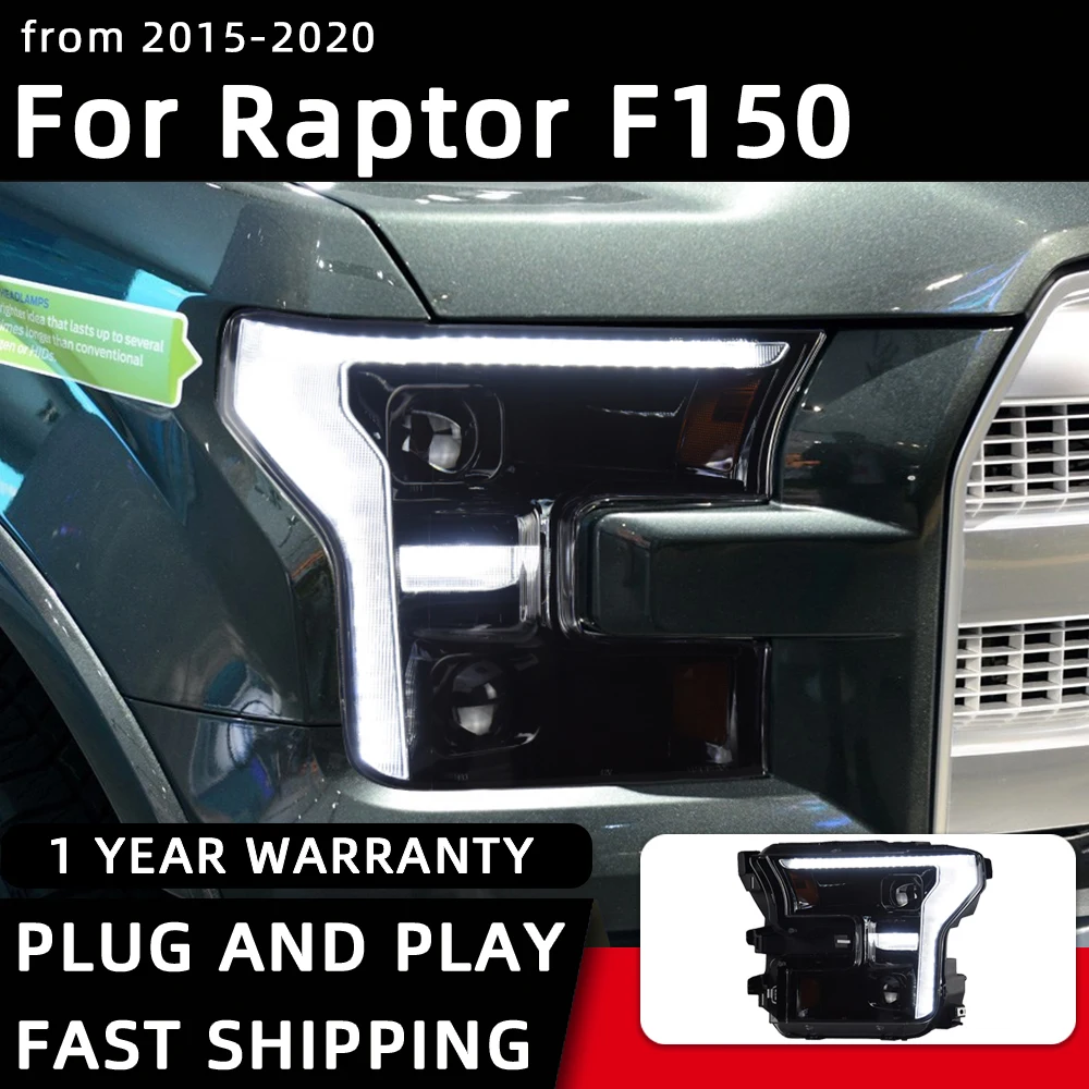 

Стайлинг автомобиля фары для Ford Raptor F150 лампы головного света 2015-2020
