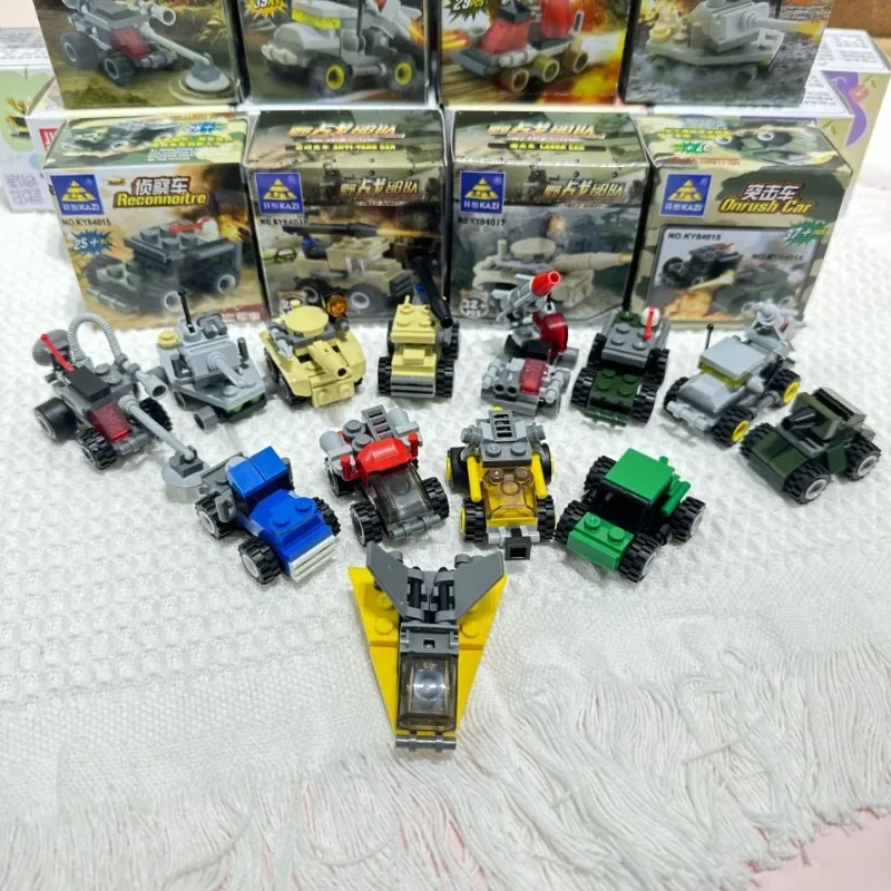 Simple building block toys, educational toys for students, creative splicing of children's plastic toys, cartoon holiday gifts.