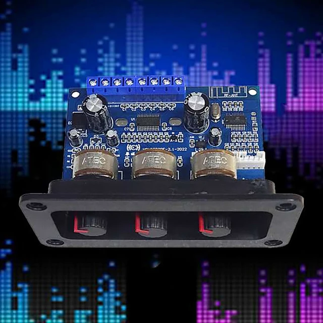 2x25w+50w 2.1 Channel Bluetooth 5.0 Subwoofer Class D Audio