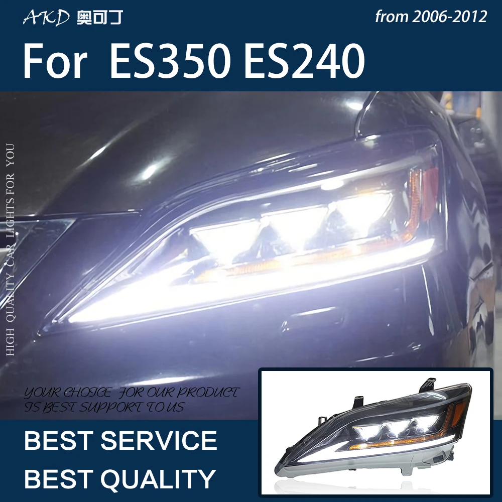 Car Lights For Lexus ES ES350 ES240 20062012 LED Auto Headlights