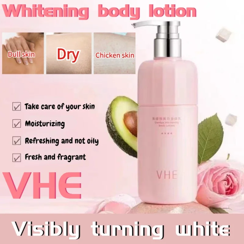 Niacinamide Brightening Body Moisturizing Lotion Non-Tightening Refreshing Oil Control Moisturizing Body Lotion 400ml 2