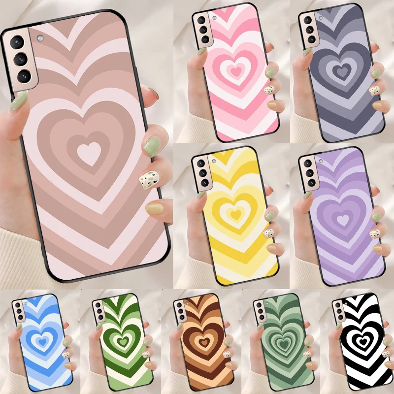 Custodia Per Telefono Sage Green Coffee Love Heart Latte Per Samsung Galaxy S22 S23 S21 S10 Plus Note 20 Ultra Note 10 S20 Fe Cover Fundas