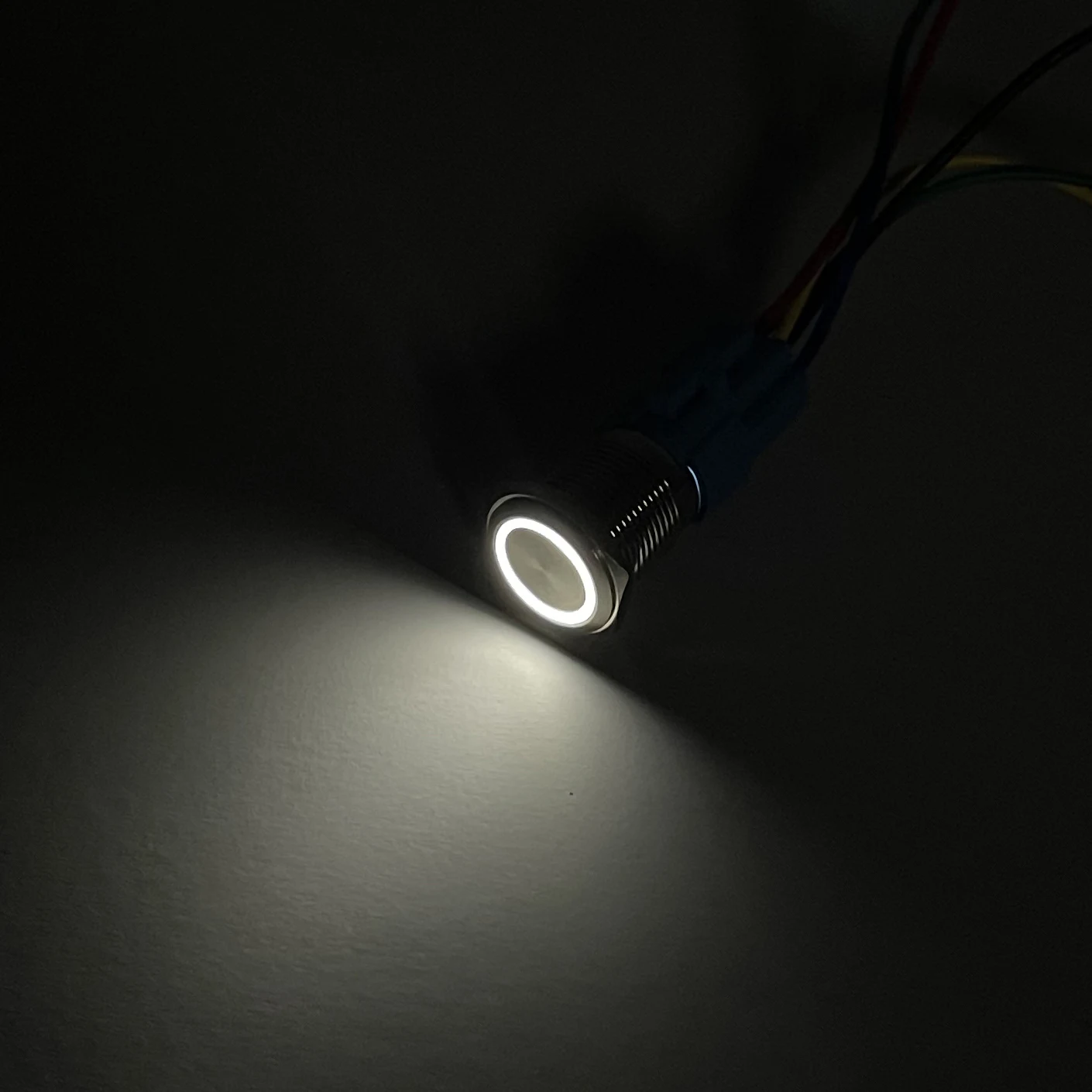 ตัวเลือกสินค้า ปุ่มสวิตช์กันน้ำ LED ปุ่มล็อค ON-OFF
