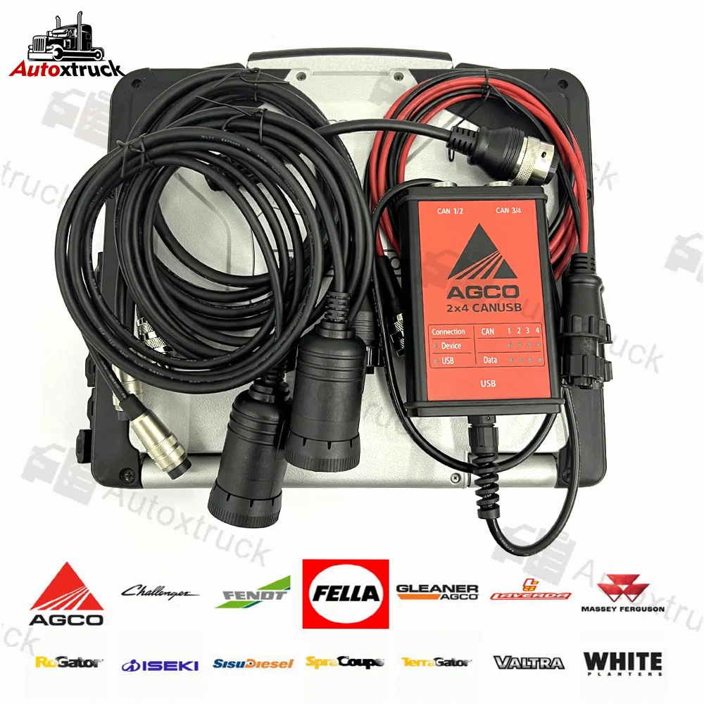 

Agricultural Massey Ferguson FENDT For AGCO CANUSB EDT Interface Electronic OEM AGCO Diagnostic Tool CF31 laptop