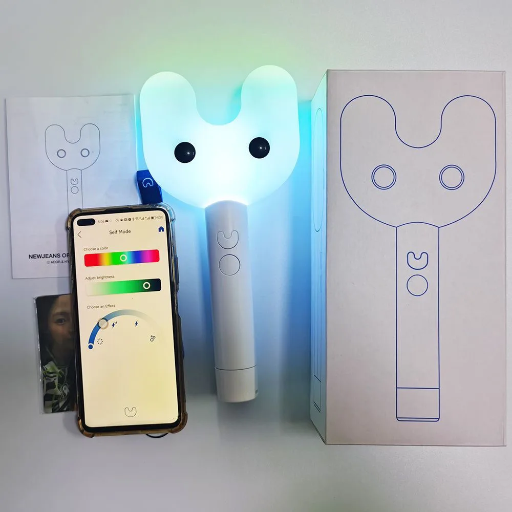 New Kpop NJ Lightstick With Bluetooth Hand Lamp Gidle