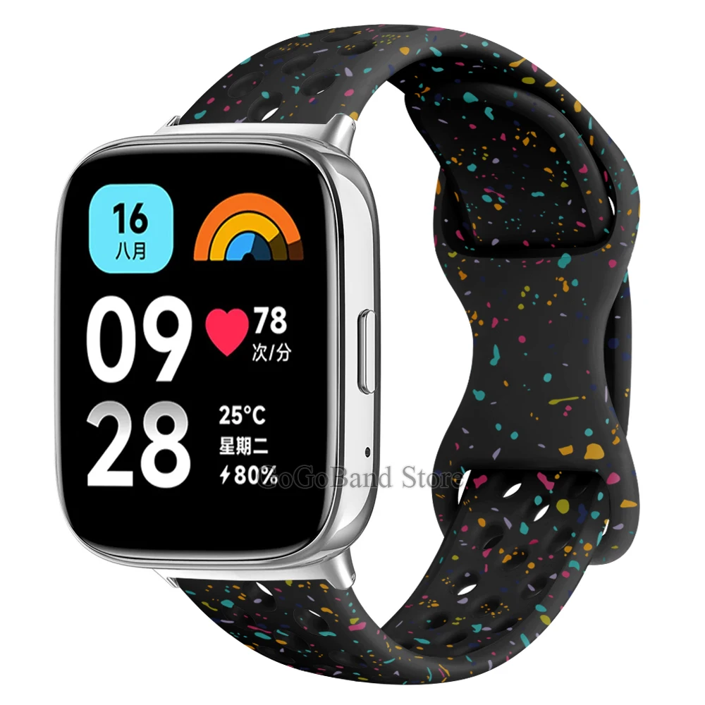 Silicone Strap with Metal Adapter for Smartwatch - Replacement Band Bracelet Accessory