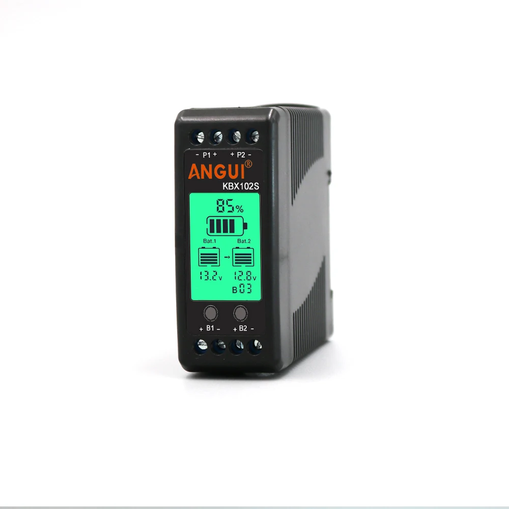 ANGUI KBX102S KBX104S 12V 24V 36V 48V 96 VBattery Equalizer LCD Active Gel AGM Lead Acid Li li-ion LiFePO4 4S 4P