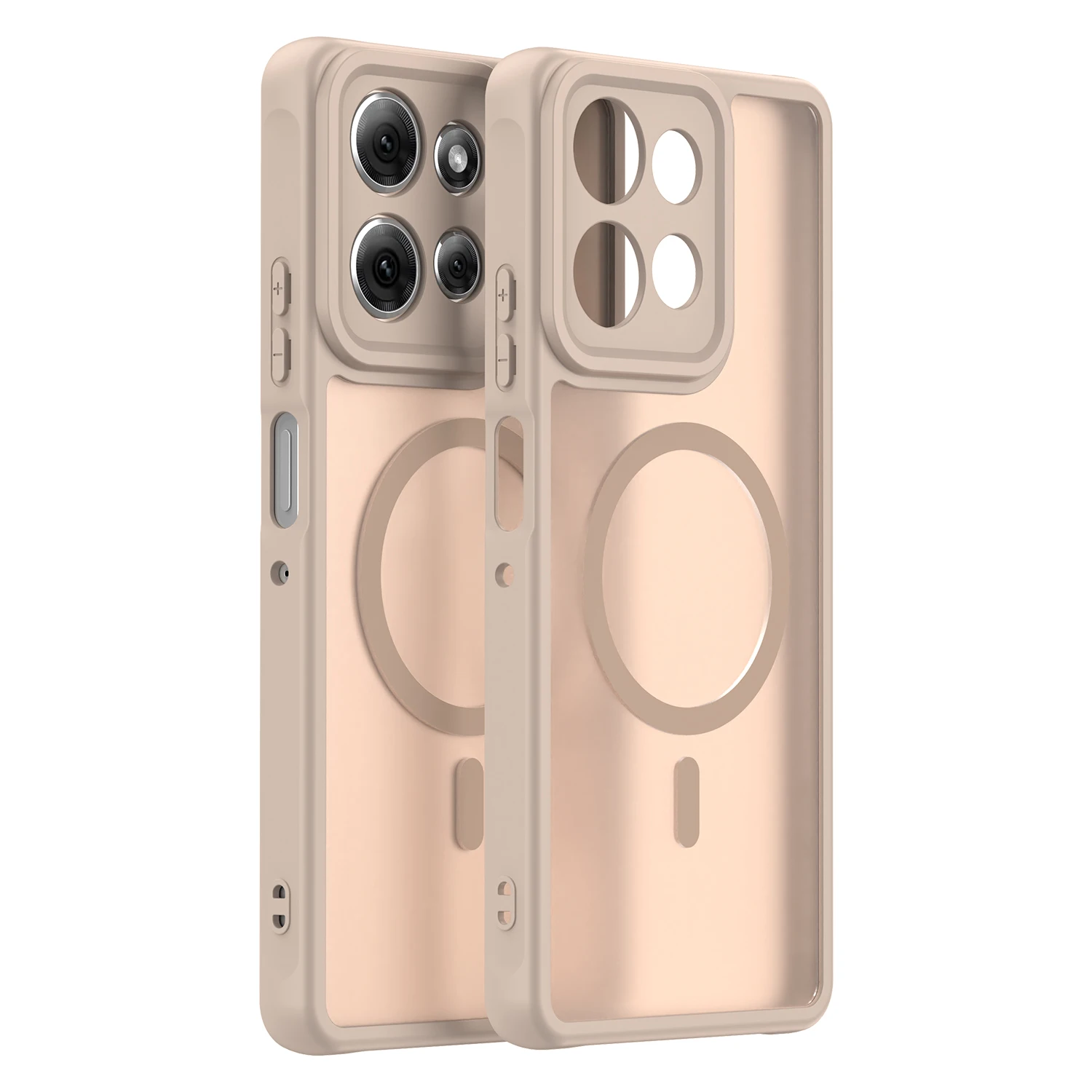 Durable Armor Bumper Shockproof Silicone Phone Case - Hard Cover Capa
