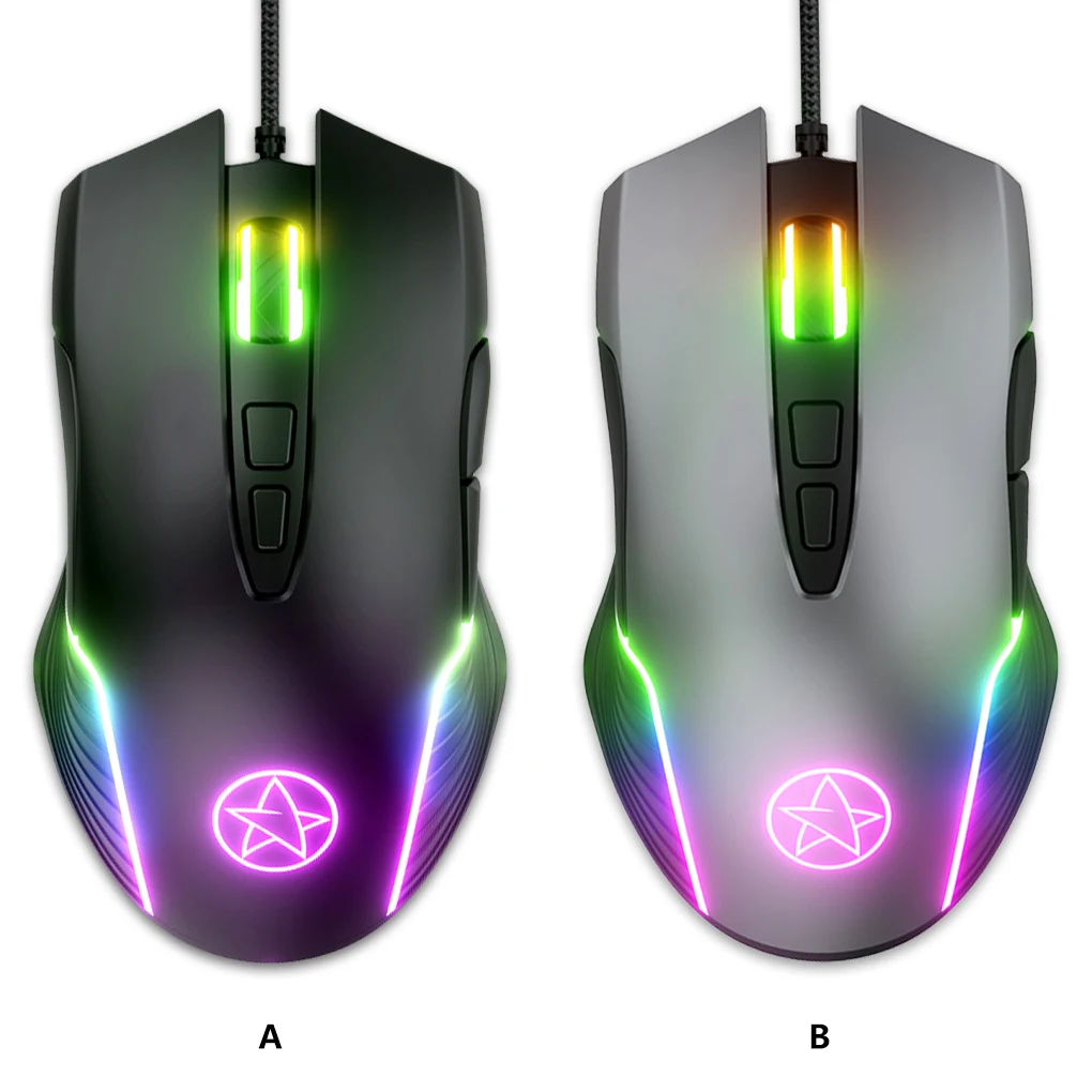 

USB Wired Gaming Mouse Lightweight Computer Notebook Game Mice Supplies