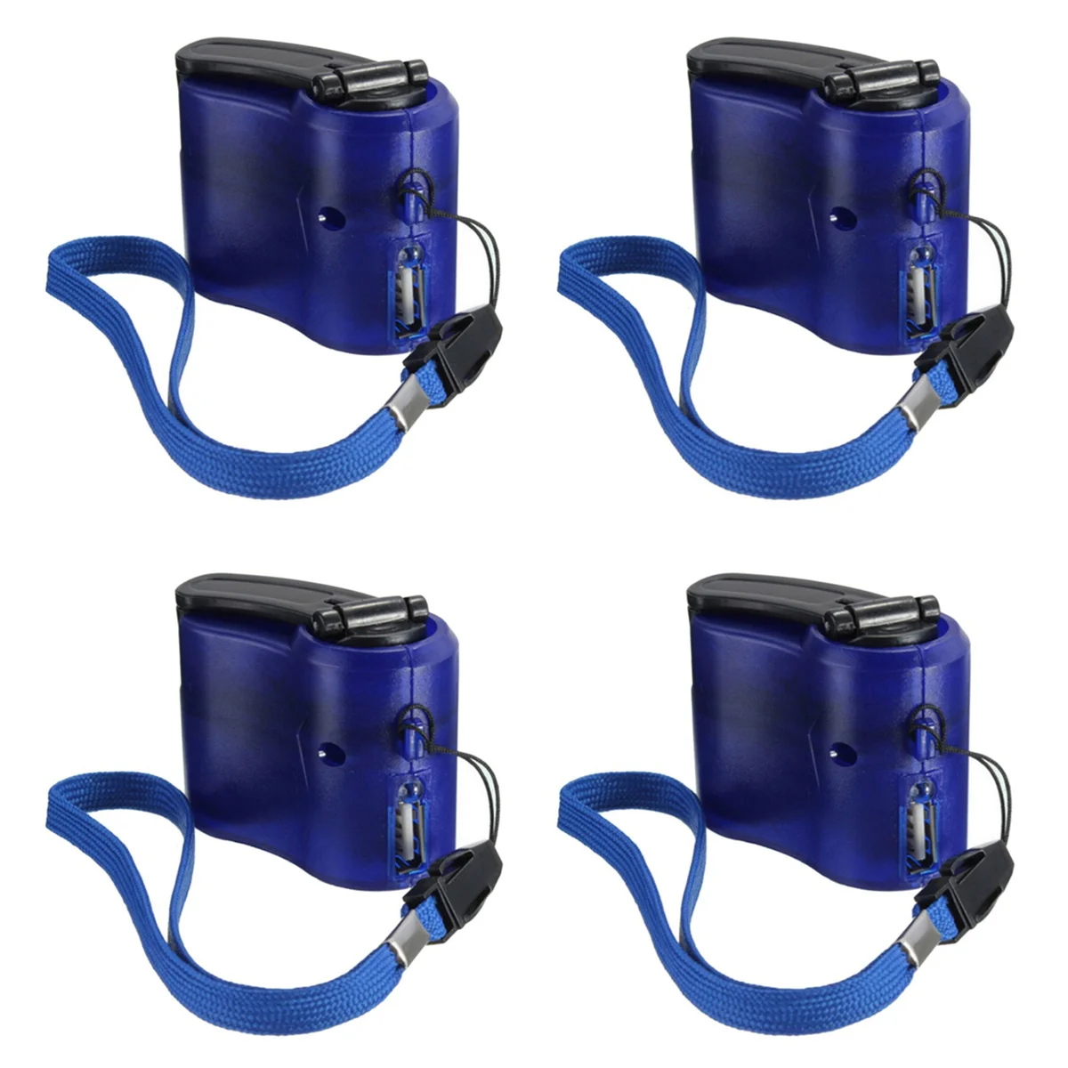 BAAU 4X USB Emergency Hand Cranking Dynamo for Universal Charger Travel Charger Gadgets