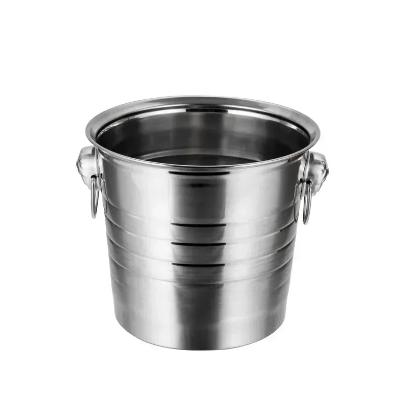 Stainless Steel Portable Ice Bucket Cooler