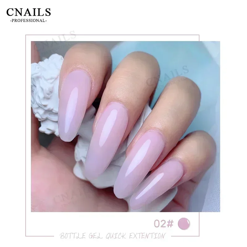 Nude Pink Glitter Regular Base Coat Gel Extension Nail Art Rubber UV Gel Soak Off Nail Polish Varnish Semi Permanent Base Coat