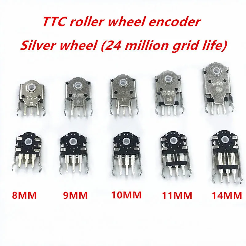 Free-Shipping-5Pcs-New-TTC-Roller-Wheel-Encoder-White-core-24-million ...