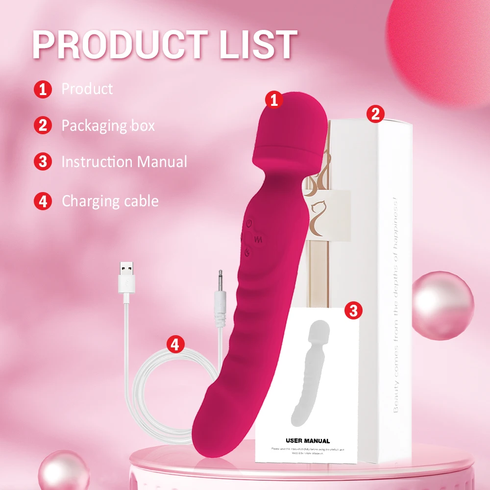 Starker Rabbit Vibrator Mit Heizfunktion Für Klitoris-massage_voghion.com
