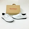 America Trend Performance Show COOL DANCER Authentic Locken Popping Shoe Funky Block Street Hip Hop Leather Shoes 5