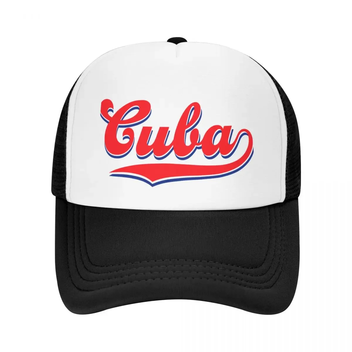 

Cuba - 70's style Baseball Cap Beach Outing Trucker Hat Cap Woman Men'S