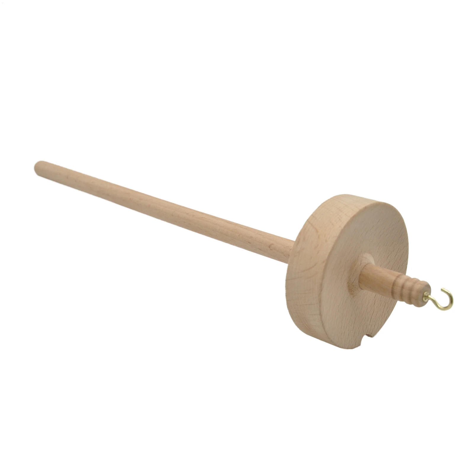 Home DIY Drop Spindle Carved Portable Multifunction Sewing Crafts Wooden Practical Yarn Tools For Spinning Wool Smooth Finish