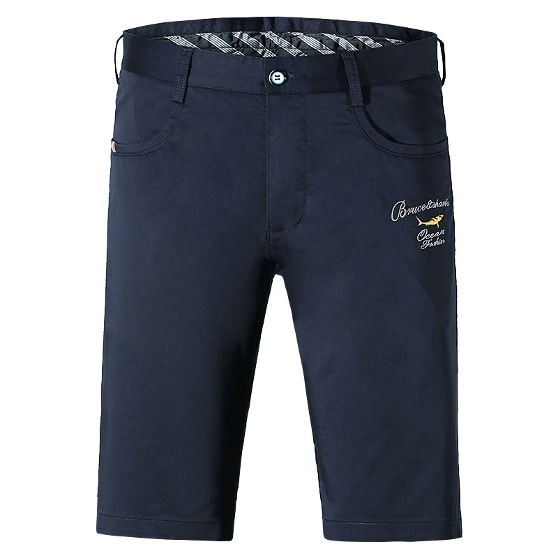 2023 Men's Short trousers Bruce&Shark New shorts for men Casual Straight Leg Loose Style stretching korean autumn clothes Big