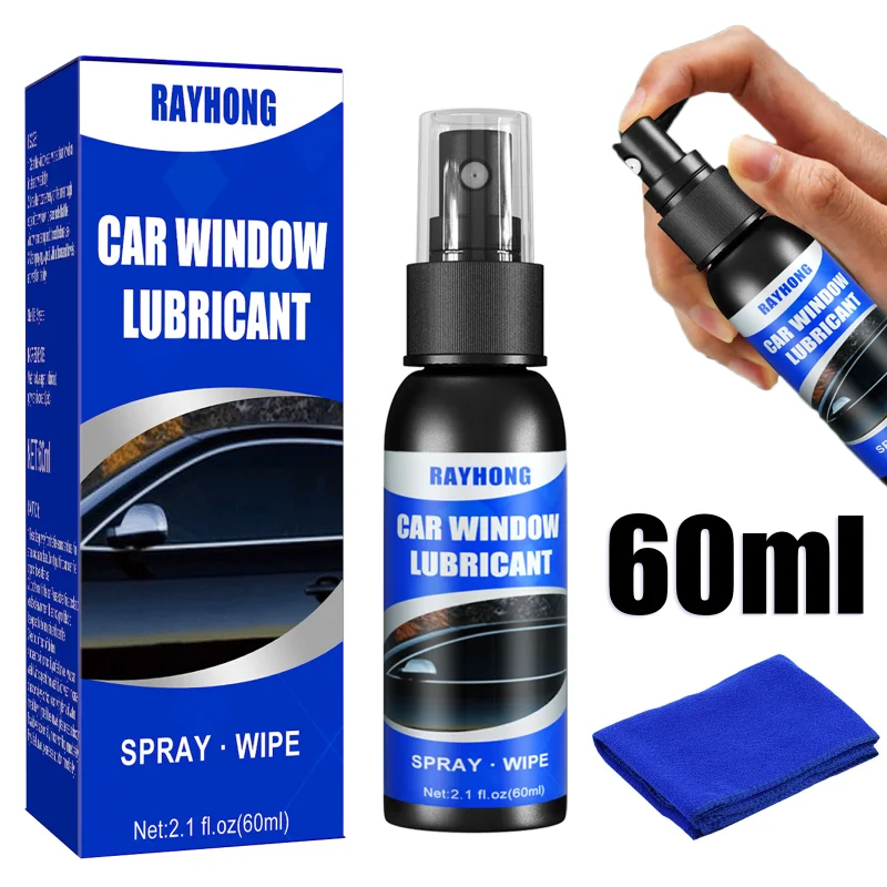 60ml Car Window Lubricant Door Rubber Strip Softening Maintenance Anti