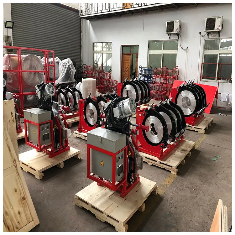 250-500mm 고품질 HDPE 파이프 맞대기 용접기, 플라스틱 파이프 유압식 맞대기 용접기