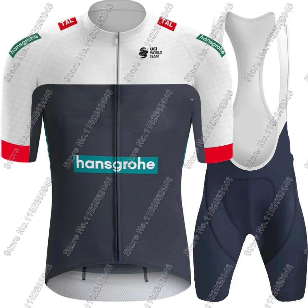 Boraful Hansgrohe Team Cycling Jersey Set Primoz Roglic Slovenia Clothing Road Bike Shirts Suit Bicycle Bib Shorts MTB cycling jersey cycling shirt cycling suit cycling jersey set