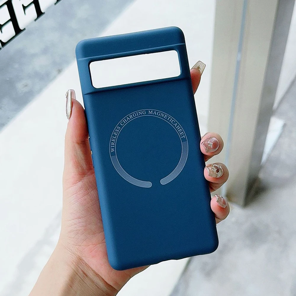 Magsafe Silky Liquid Soft Silicone Shockproof Case