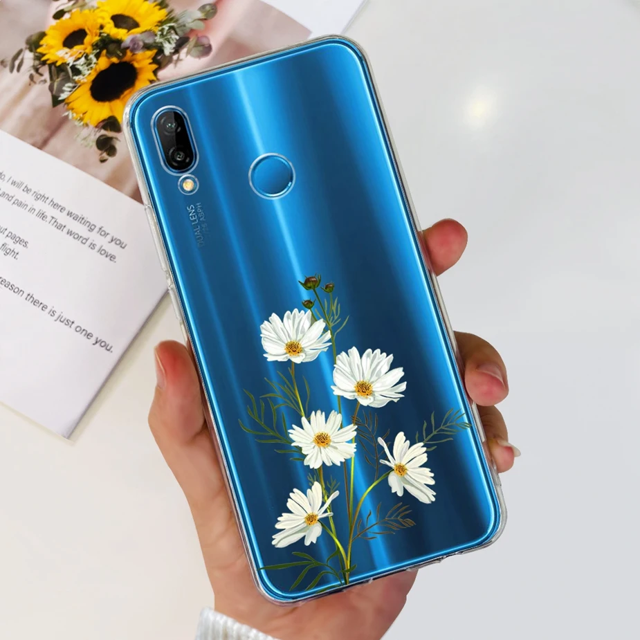Stylish Painted Clear Silicone Soft TPU Phone Case