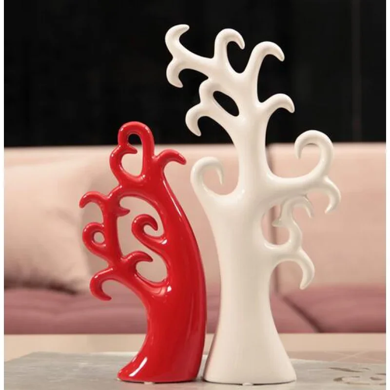 

The two original Bei modern fashion decoration decoration living room furnishings ceramic love tree wedding gift
