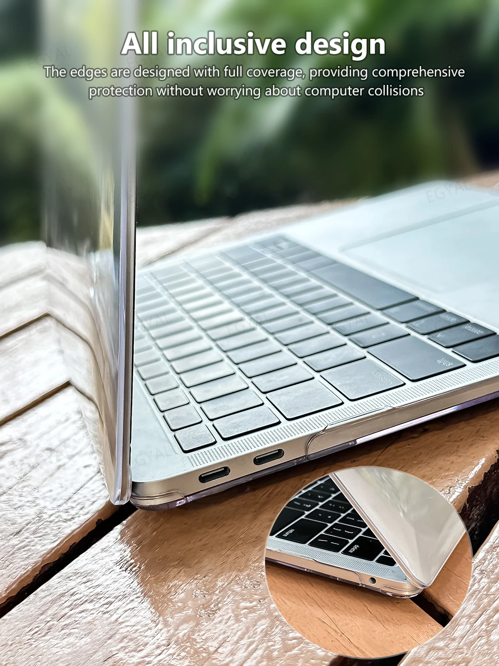 Para Macbook Air 13 Funda para accesorios de ordenador portátil Macbook Air M1 M2 2025 M4 Air 15 Funda Macbook Pro 14 Funda M3 2023 Pro 16 - Imagen 4