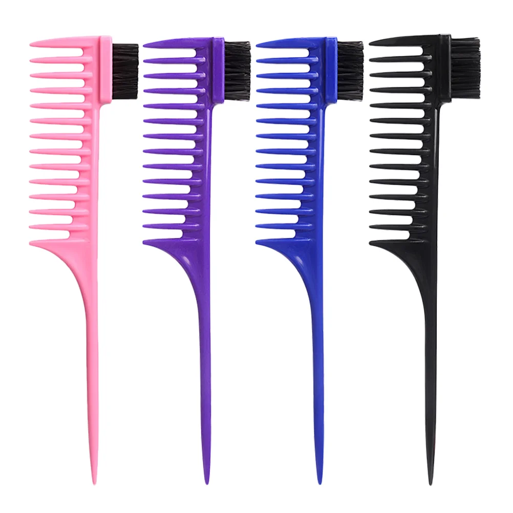 

4 Pcs Anti-static Wide-tooth Comb Hair Braiding Styling for Men Combs Women Parting Tail Household Rat