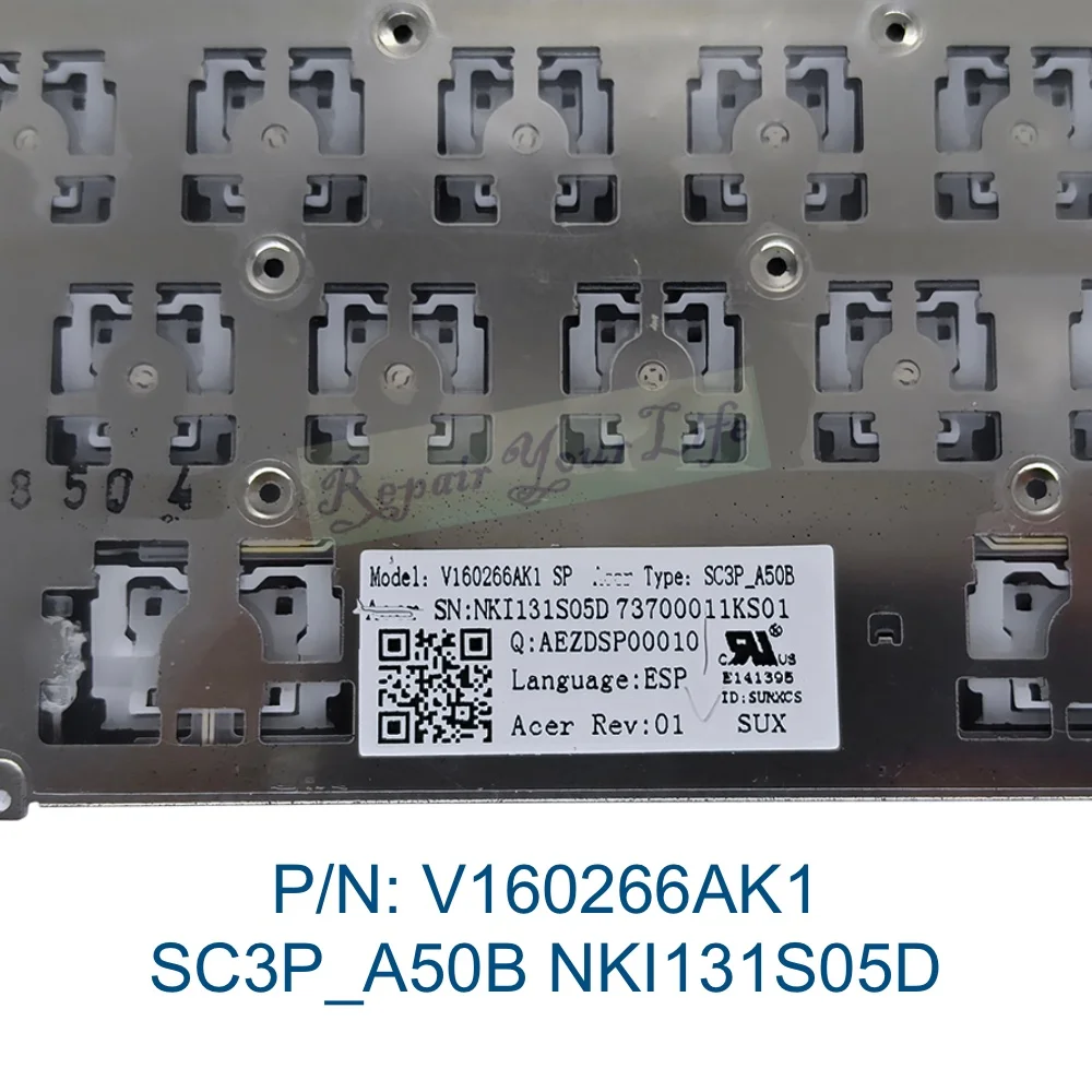 Teclado espanhol para Acer Swift 7, SF713