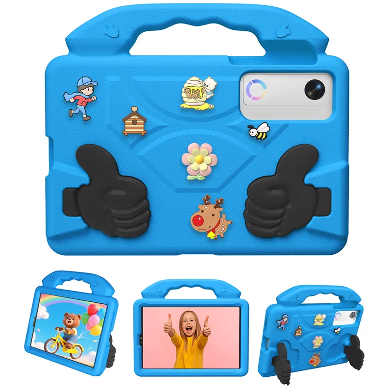Portable Kids Durable EVA Shockproof Tablet Case, 8.8