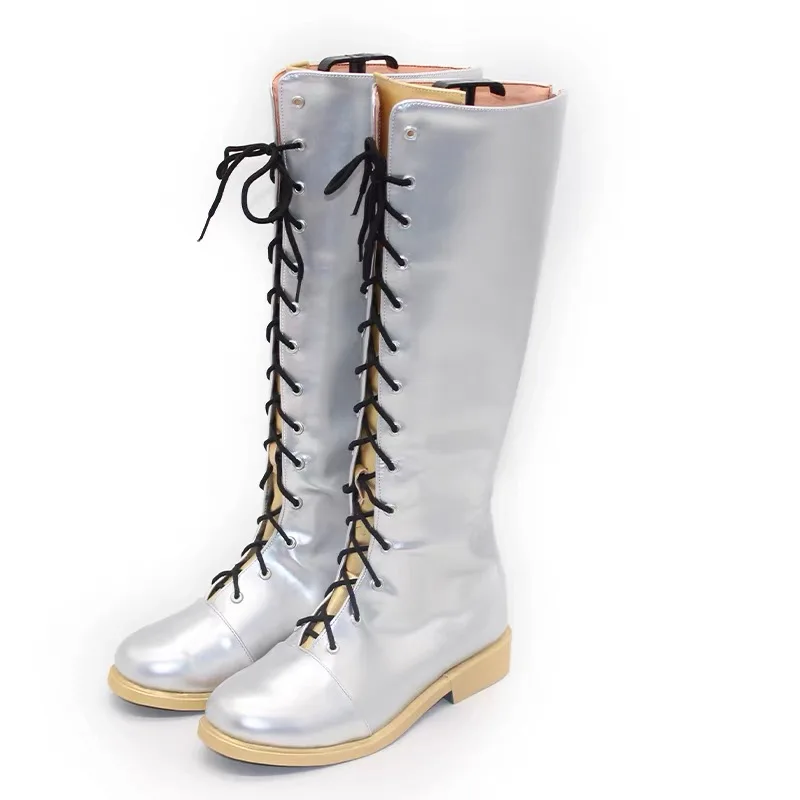 Goth Rumi Kpop Demon Zoey Rumi Cosplay Boots Hunters Mira Shoes Heavy Duty Y2K ...