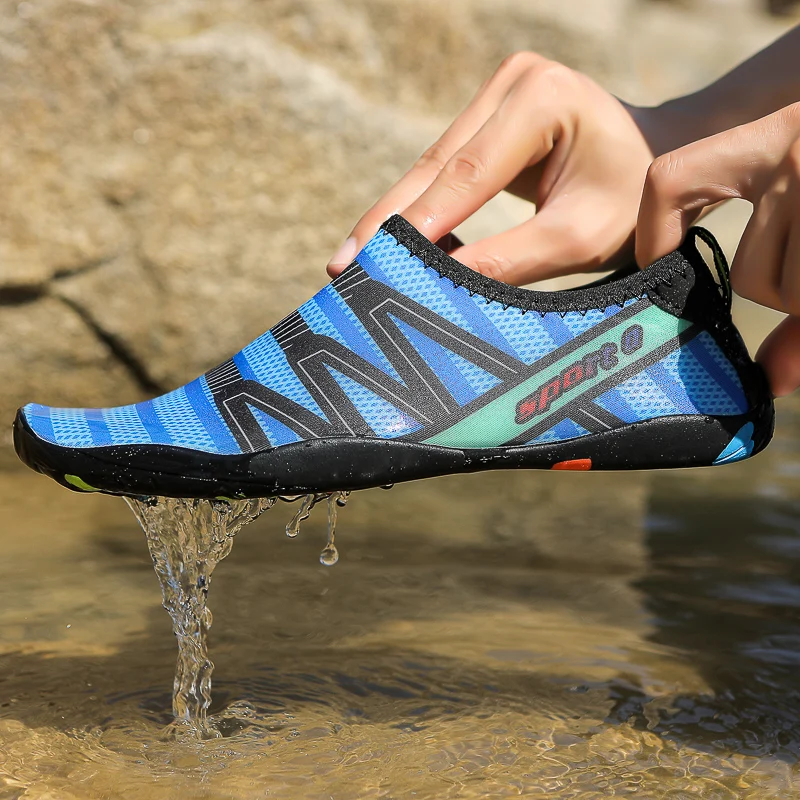 Quick-Drying Summer Water Shoes Unisex Seaside Beach Sock Barefoot Sneakers Men Swimming Upstream Sports Diving Aqua Shoes Women water shoes