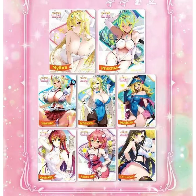 Goddess Sakura Story Cards Booster Box Rare Anime Table Playing Game Board Cards Toys For Family Birthday Gift playing cards,board games,game cards,collectible cards,anime cards,anime trading cards,animation game cards