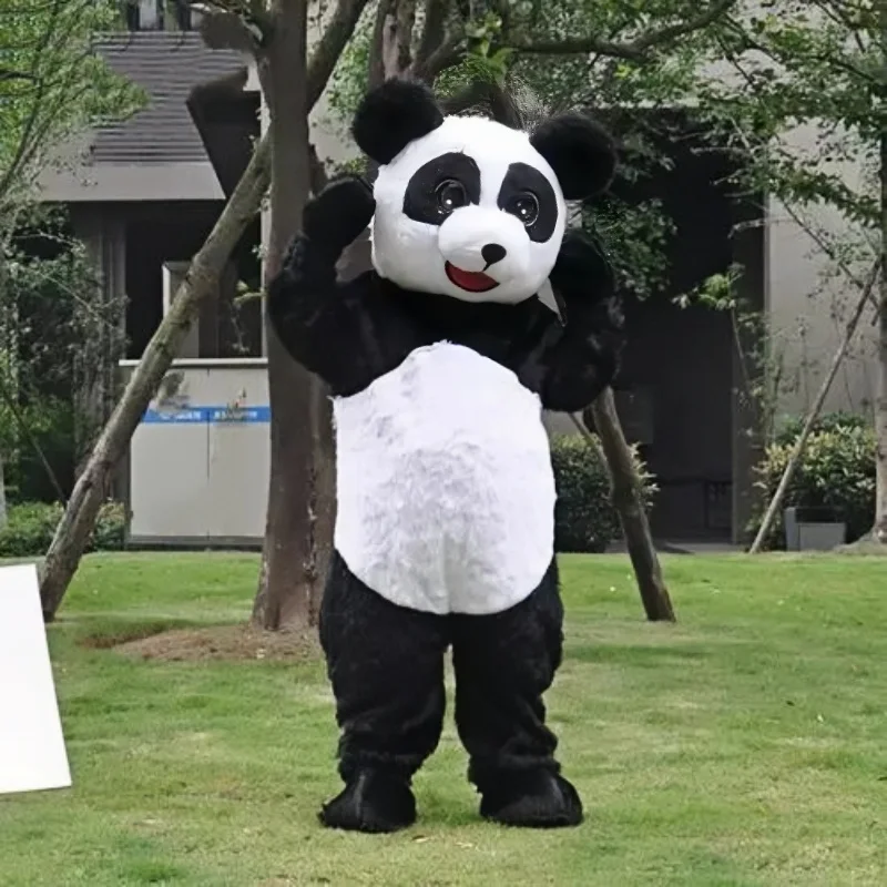 

{Real shooting} High quality panda mascot clothing Adult size panda costume
