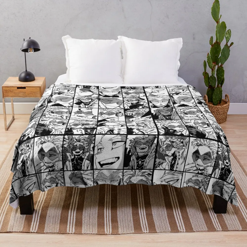 HawksmangablackandwhiteversionThrowBlanketBeautifulBlankets