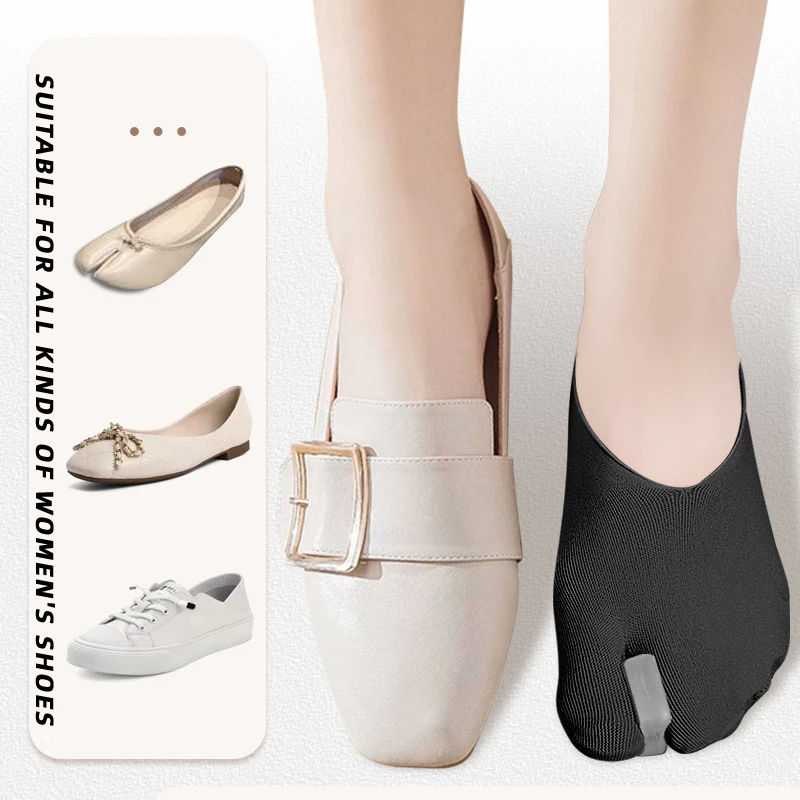 

12pieces=6pairs Foot Care Hallux Valgus Bunions Corrector Orthotics Thumb Adjuster Straightener Anti-Wear Toe Socks Separators