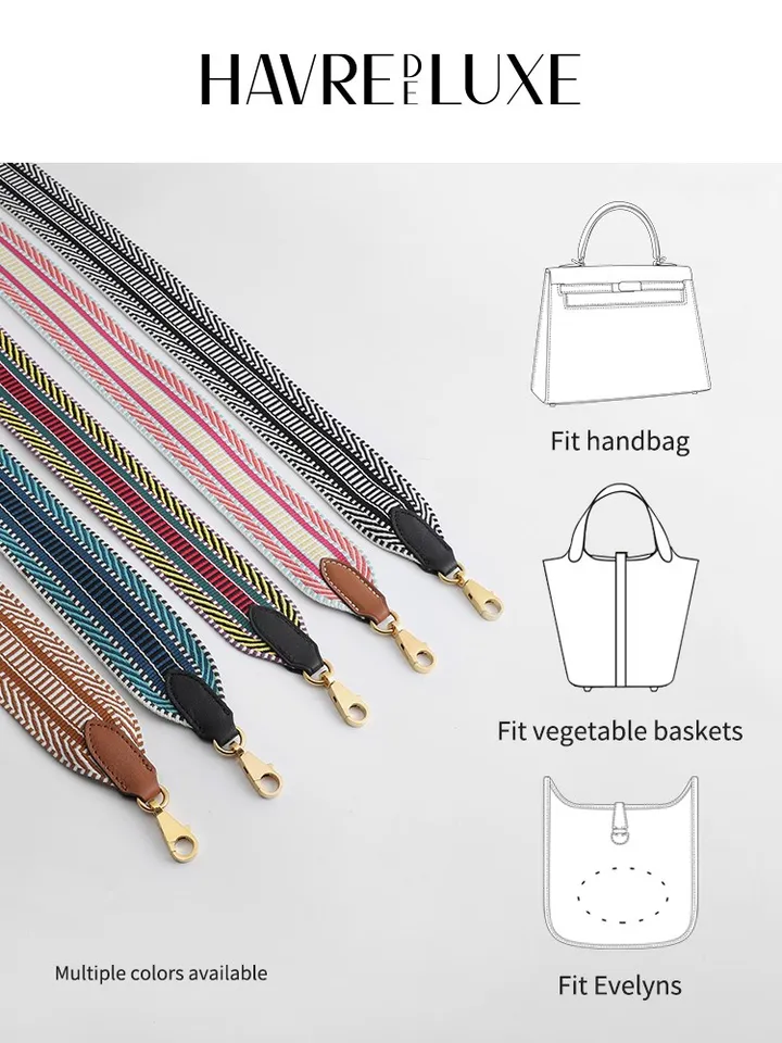 bag accessories Herbag Canvas Shoulder Strap Replacement Bag