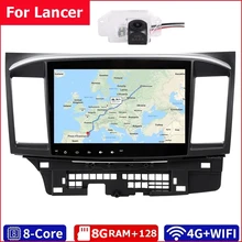 Youmecity Android 10,0 Auto-DVD-Multimedia-Player Für MITSUBISHI LANCER 2007-2018 9x10,1 Zoll 2DIN 3G/4G GPS Radio Video Stereo