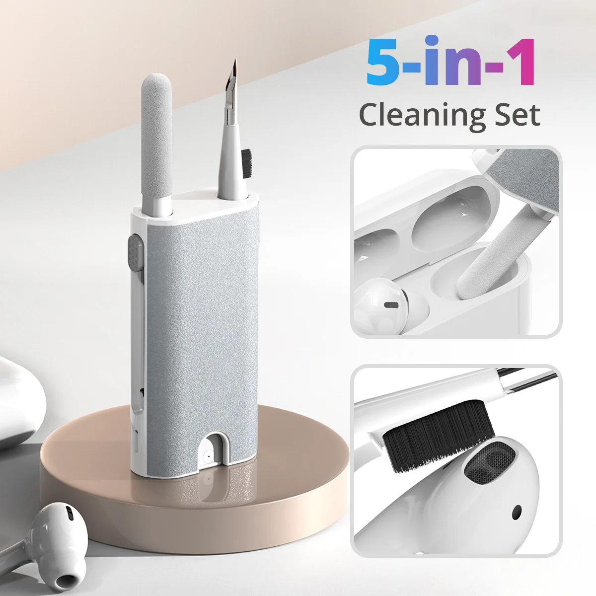 5 in 1 Cleaner Brush Kit For Airpods Pro 1 2 3 Earphone Wireless