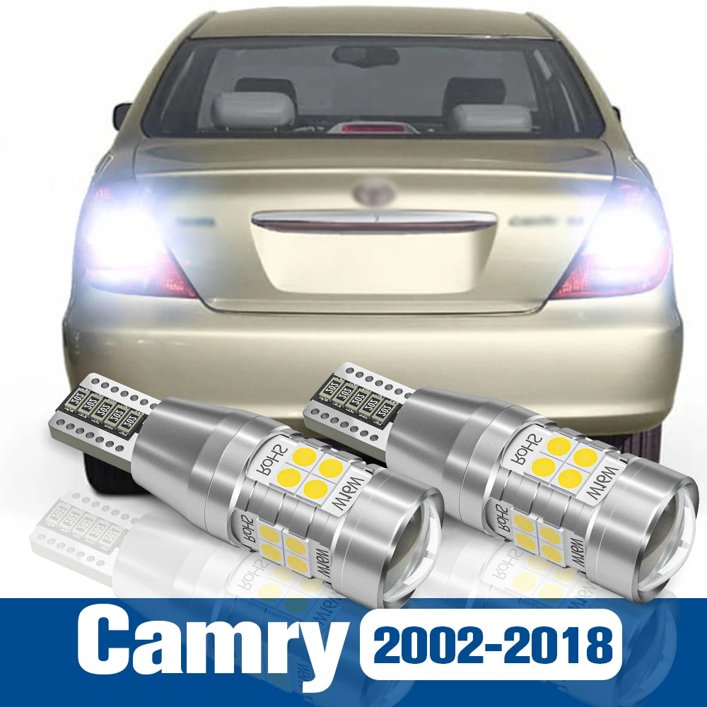

2pcs LED Reverse Light Back up Lamp Accessories Canbus For Toyota Camry 2002-2018 2009 2010 2011 2012 2013 2014 2015 2016 2017