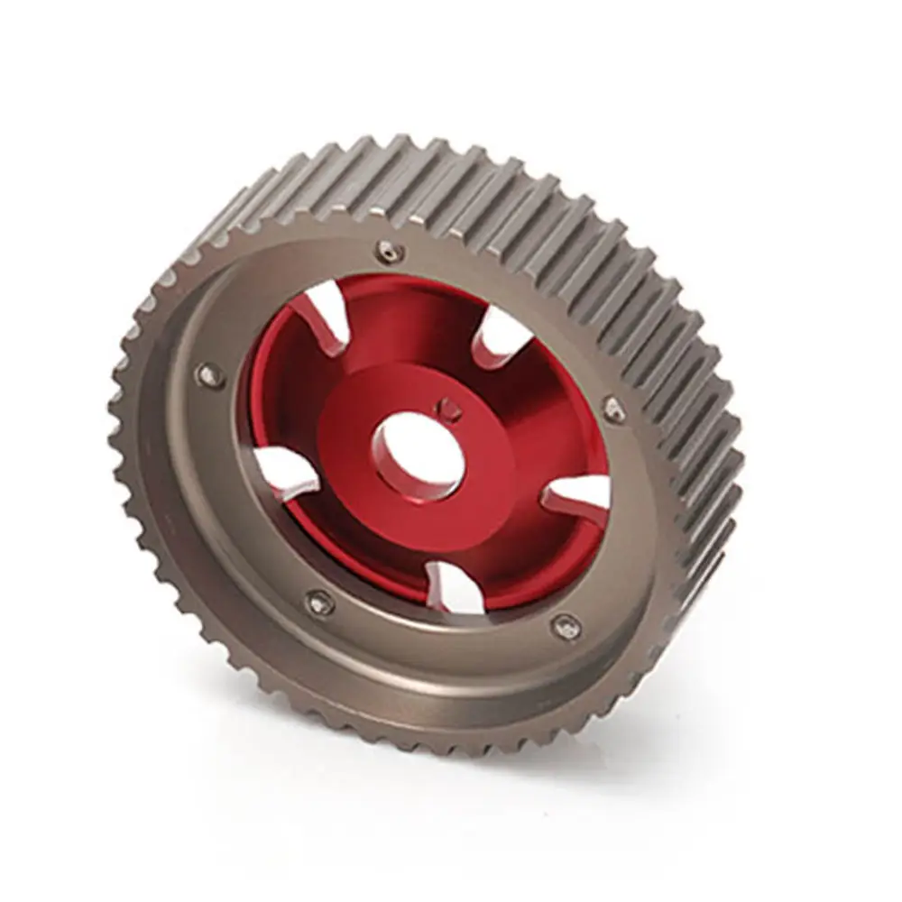 2Pcs Adjustable Cam Gears Pulley Timing Gear for Toyota For Supra 1JZ 2JZ TE IN & EX EP-CG1JZ