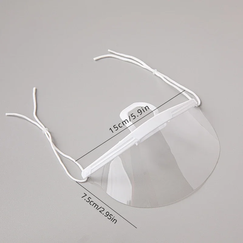 10pcs Transparent Masks Permanent Anti Fog Catering Food Hotel Chef Waiter Kitchen Restaurant Kitchen Gadgets Essentials