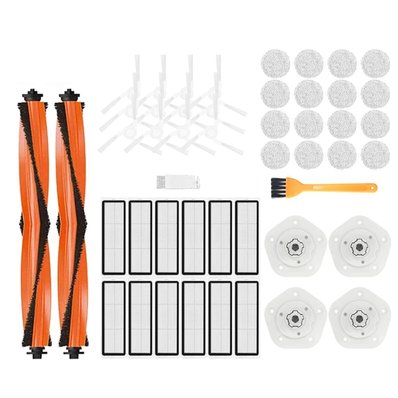 

Роликовая щетка, боковая щетка, фильтр, тряпочка для швабры Xiaomi Mijia, самоочищающаяся Швабра для робота-пылесоса Pro STYTJ06ZHM